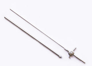Three Channel Suction and Irrigation Tube